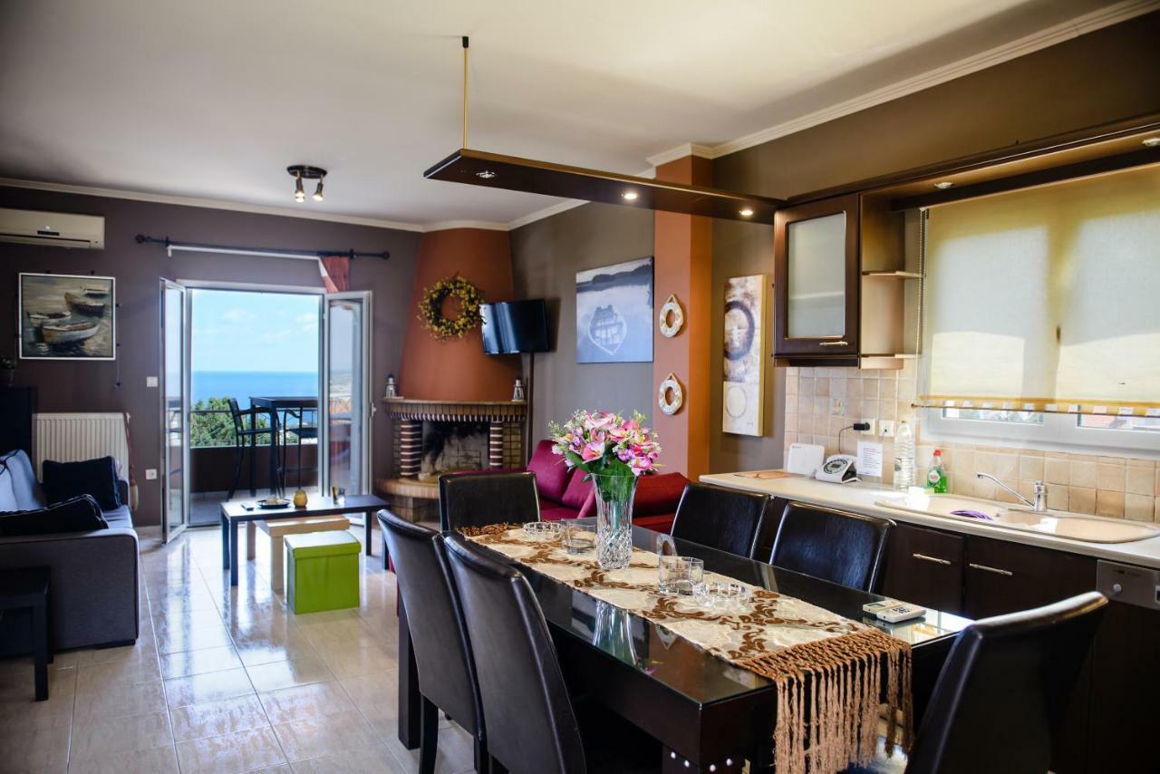Peris Panoramic Villa Near Athens Airport Paralia  Eksteriør bilde