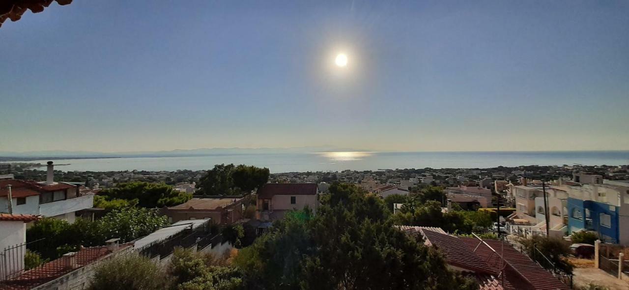 Peris Panoramic Villa Near Athens Airport Paralia  Eksteriør bilde