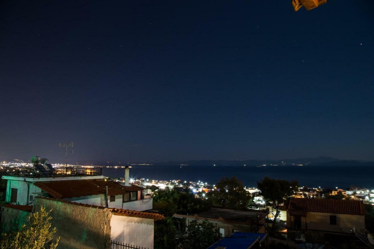 Peris Panoramic Villa Near Athens Airport Paralia  Eksteriør bilde