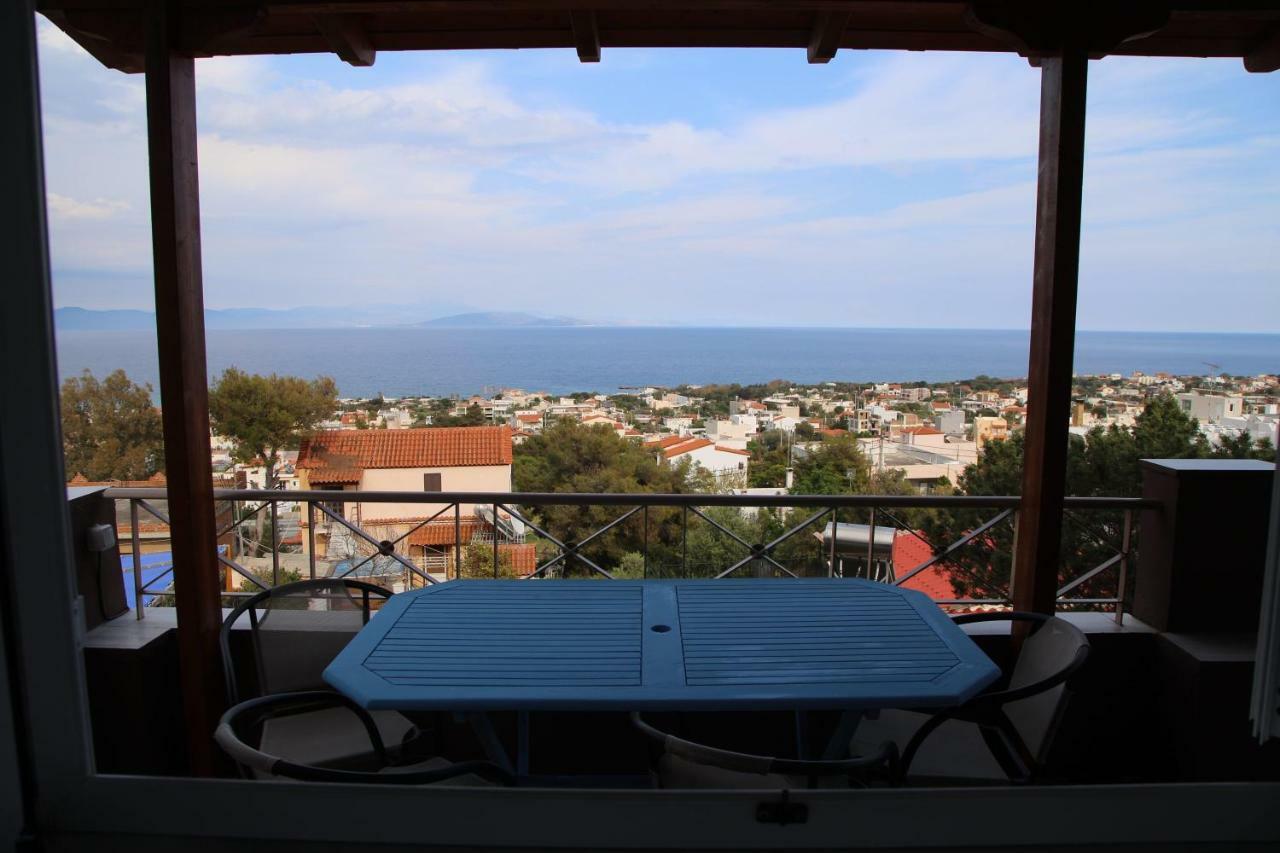 Peris Panoramic Villa Near Athens Airport Paralia  Eksteriør bilde